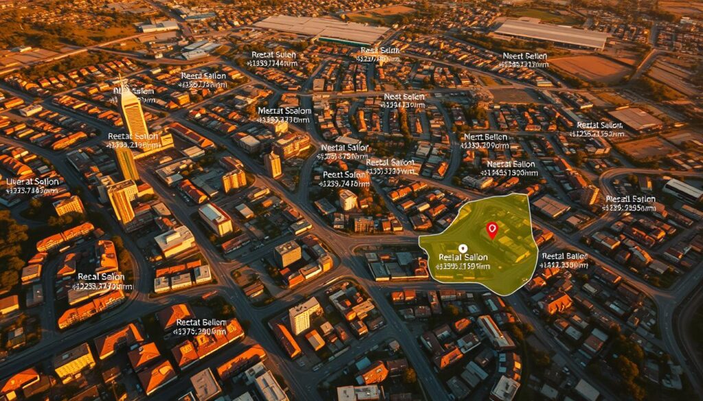 A detailed, highly technical aerial view of the Sandton region, showcasing the comprehensive coverage areas for DStv dish alignment repair services. The scene is bathed in warm, golden afternoon light, with long shadows cast across the meticulously modeled suburban landscape. Prominent landmarks such as office towers, shopping malls, and residential neighborhoods are clearly visible, each tagged with precise GPS coordinates and color-coded zones denoting response time estimates. The image conveys a sense of comprehensive, data-driven organization, emphasizing the reliability and efficiency of the DStv repair coverage in this affluent Johannesburg suburb. A detailed, highly technical aerial view of the Sandton region, showcasing the comprehensive coverage areas for DStv dish alignment repair services. The scene is bathed in warm, golden afternoon light, with long shadows cast across the meticulously modeled suburban landscape. Prominent landmarks such as office towers, shopping malls, and residential neighborhoods are clearly visible, each tagged with precise GPS coordinates and color-coded zones denoting response time estimates. The image conveys a sense of comprehensive, data-driven organization, emphasizing the reliability and efficiency of the DStv repair coverage in this affluent Johannesburg suburb.