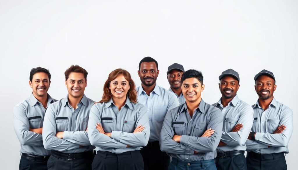 A well-lit, professional studio shot of a team of accredited DStv installers in Sandton, South Africa. The installers, dressed in clean uniforms, are standing confidently in front of a modern, minimalist backdrop, showcasing their expertise and attention to detail. The image conveys a sense of reliability, technical skill, and commitment to customer satisfaction. The lighting is soft and even, highlighting the installers' faces and equipment. The camera angle is slightly elevated, creating a sense of authority and competence. The overall tone is polished, trustworthy, and inviting, reflecting the high-quality DStv installation and maintenance services offered in the Sandton area. A well-lit, professional studio shot of a team of accredited DStv installers in Sandton, South Africa. The installers, dressed in clean uniforms, are standing confidently in front of a modern, minimalist backdrop, showcasing their expertise and attention to detail. The image conveys a sense of reliability, technical skill, and commitment to customer satisfaction. The lighting is soft and even, highlighting the installers' faces and equipment. The camera angle is slightly elevated, creating a sense of authority and competence. The overall tone is polished, trustworthy, and inviting, reflecting the high-quality DStv installation and maintenance services offered in the Sandton area.