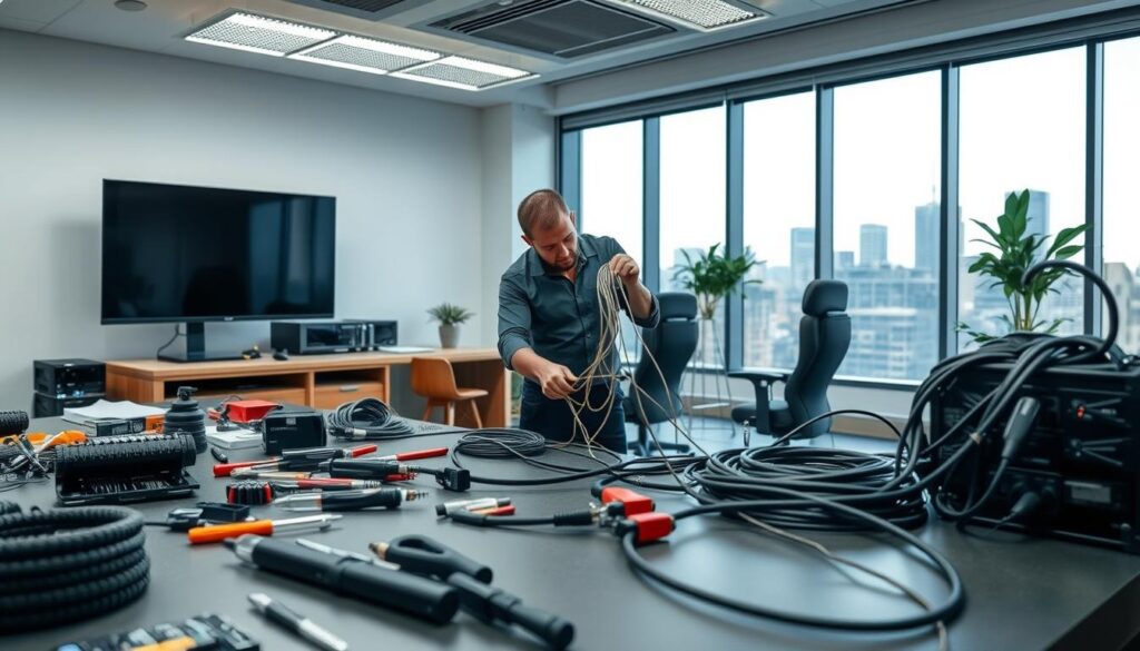 Cable Management and Setup Cable Management and Setup