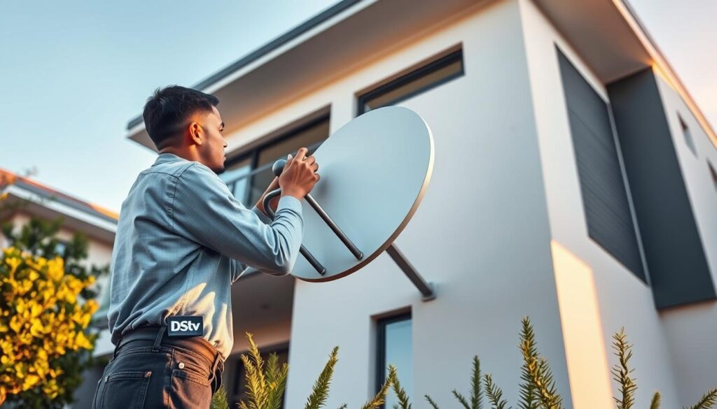 DStv Dish Alignment at New Property DStv Dish Alignment at New Property