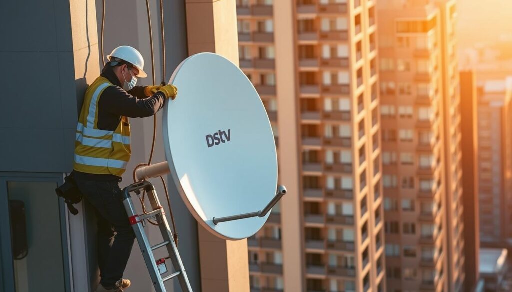 DStv Dish Take-down and Re-installation DStv Dish Take-down and Re-installation